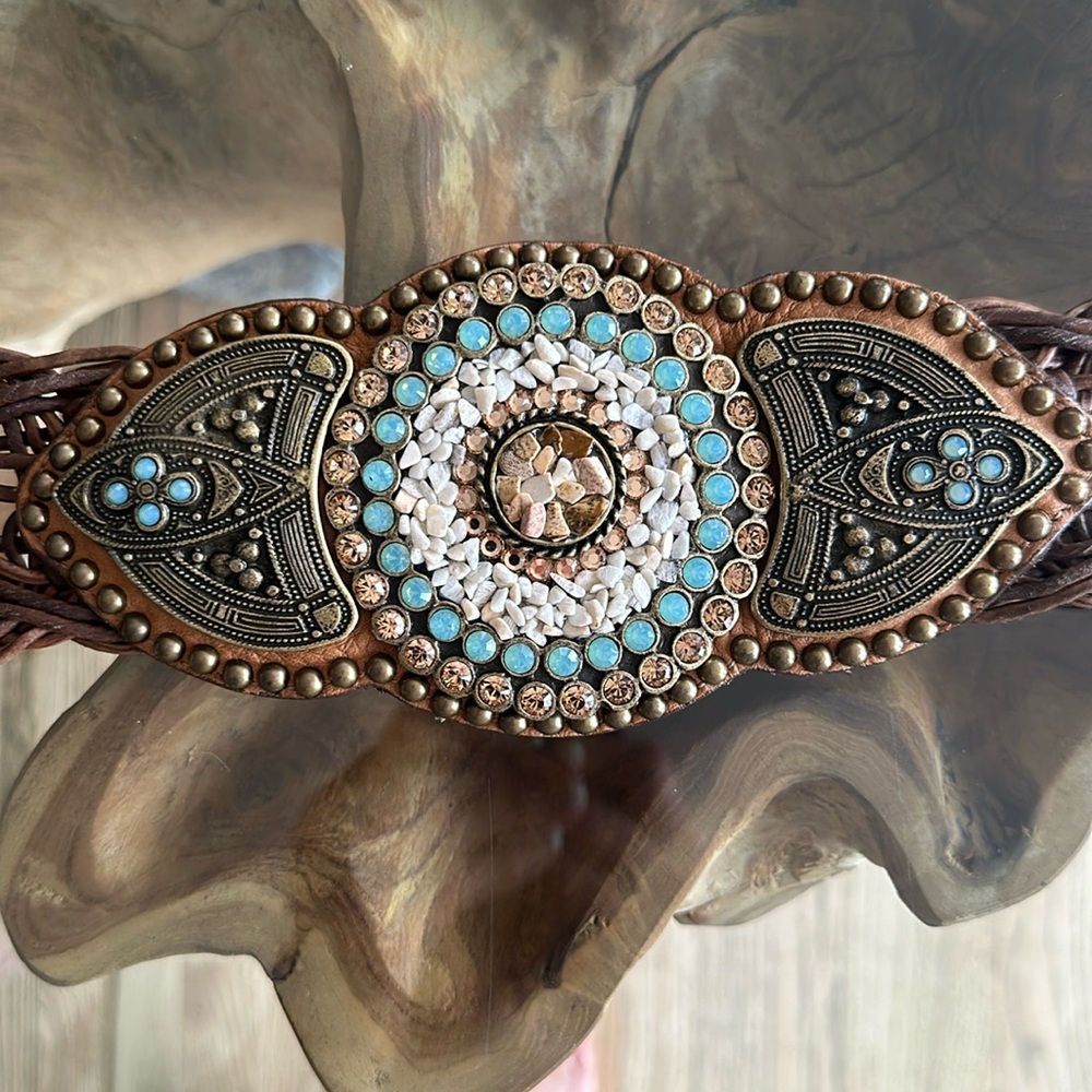 Rare Sundance Jeweled Belt